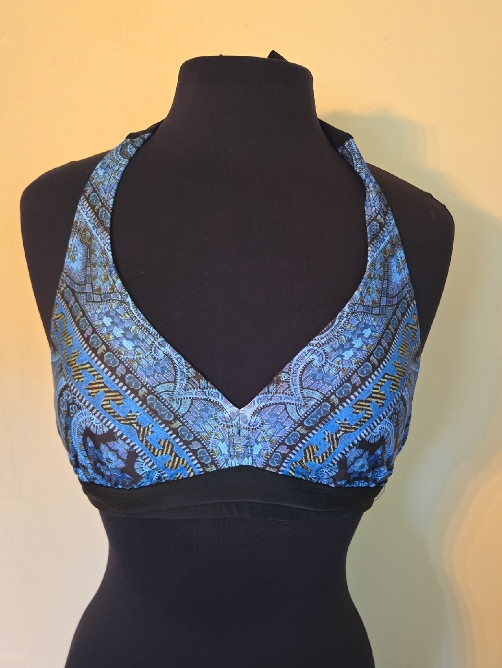Mid 2K Athleta Halter Bra Bikini Top 34 B/C